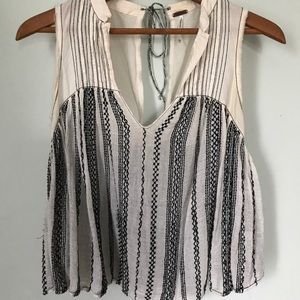 Free people lace back top